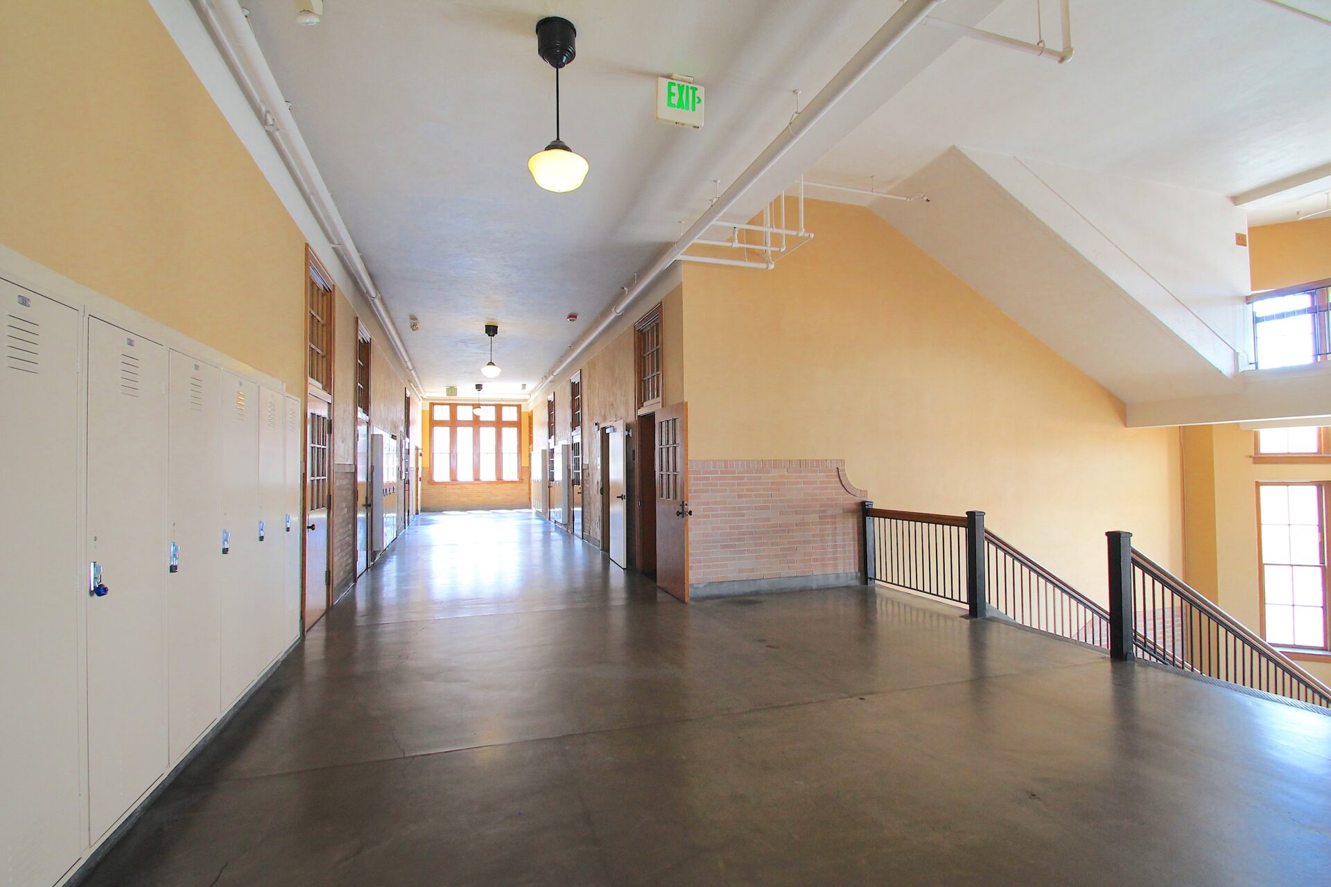 ABQ High Classroom Loft hallway